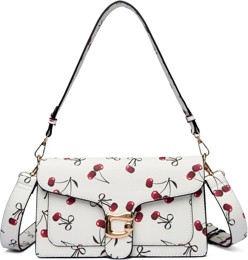 Travistar Store Crossbody Bags for Women Trendy - Small Cross Body Purse Shoulder Bag Leather Handbags Evening Clutch with 2 Straps - Image 1